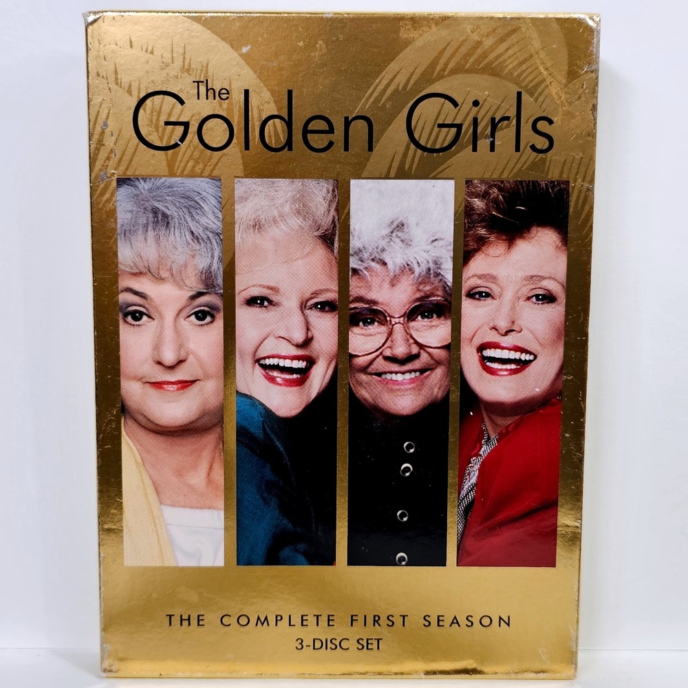 The Golden Girls Complete First Season DVD Box Set 3 Disc 25 Episode Betty White